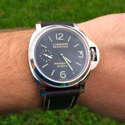 how to spot a fake panerai luminor marina|fake panerai watch.